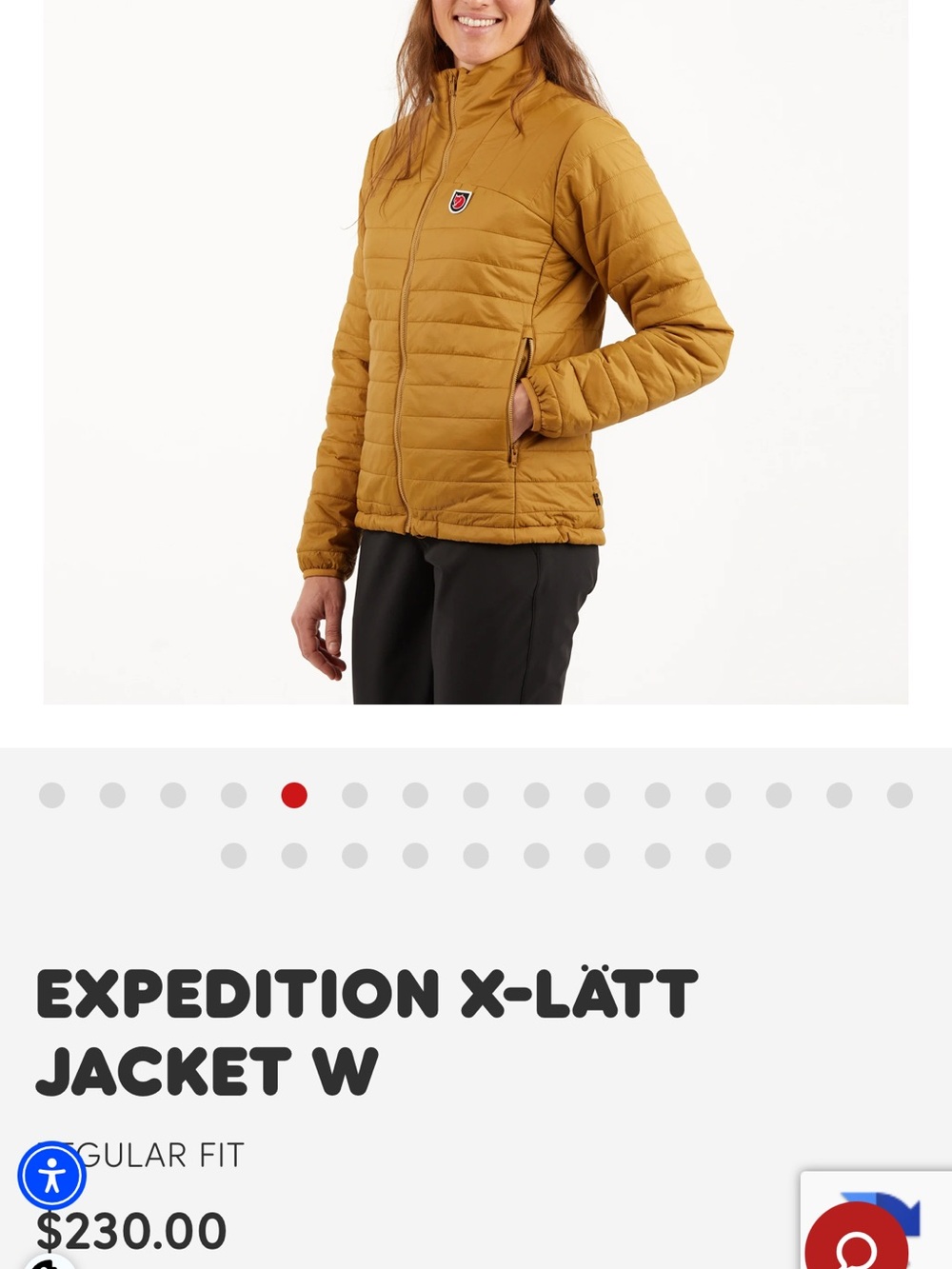 Fjallraven Expedition X-LÄTT Lightweight Jacket Women’s Small Buckwheat Brown - Picture 9 of 9